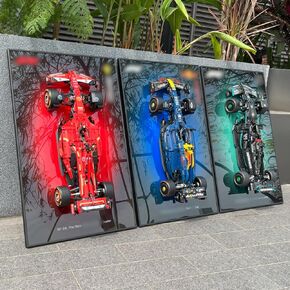 Display Wallboard for Lego 42207 Ferrari SF-24 F1 42206 Red Bull RB20 42171 Mercedes-AMG F1