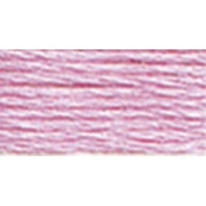 DMC 117-3609 Mouline Stranded Cotton Six Strand Embroidery Floss Thread, Ultra Light Plum, 8.7-Yard