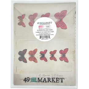 أوراق مجمعة 6 "x8" 40/pkg - حوامل اللون: Blossom