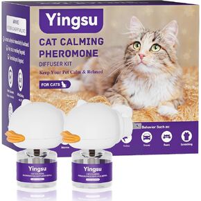 الناشر المهدئ للقطط ، ذا ذا ذا ذا ذا ذا ذاARAPET MD CAT DOFFUSER ، الاسترخاء الناشر فيرومون CAT المهدئين لخدش القطط تقليل خدش الإجهاد ، 2 من الناشرين 2 عبوات