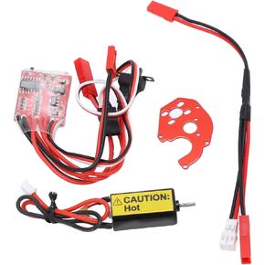 050 66T Motor, RC Brushed Motor with 30A ESC for SCX24 AXI90081 1/24 RC Car Upgrade Parts