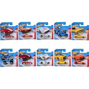 Hot Wheels 2021 Then and Now Complete Set of 10 Diecast Vehicles 1/10 Thru 10/10 (Short Card Version)
