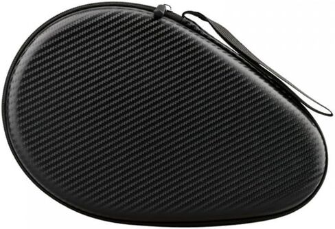 MiOYOOW Table Tennis Racket Case, Hard Shell Ping Pong Storage Bag Ping Pong Paddles Case with Zipper Can Hold 2 Short-Handled Rackets or 1 Long-Handled Racket in Kuwait
