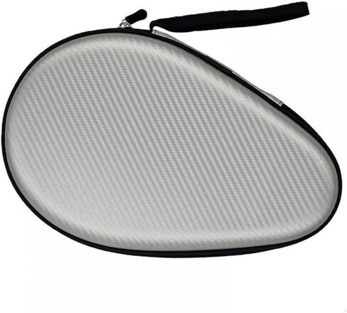 MiOYOOW Table Tennis Racket Case, Hard Shell Ping Pong Storage Bag Ping Pong Paddles Case with Zipper Can Hold 2 Short-Handled Rackets or 1 Long-Handled Racket in Kuwait