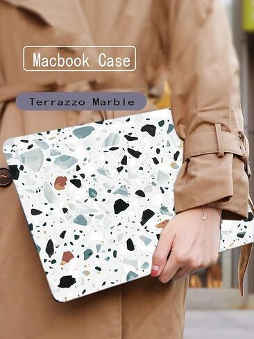 LanBaiLan Compatible with MacBook Pro 14 inch 2021-2024 Release Model M4 A3112 A3185 A3401 M3 A2918 A2992 M2 A2779 M1 A2442, Protective Case & Keyboard Cover, Color Flower in Saudi Arabia