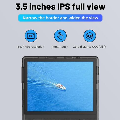 RG353V Retro Gaming Console RG353V Handheld Game Console 3.5" IPS Screen Android 11 and Linux System 64G TF Card 4420+ Classic Games RK3566 64bit Game Player Bluetooth 4.2 and 5G WiFi(Purple) in Kuwait