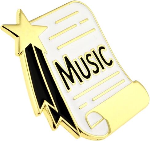 PinMart Scroll School Award Lapel Pin – Scholar Reward Pin – Student Achievement for Scholastic Excellence – Education Study Performance Honor for Pupils in Saudi Arabia
