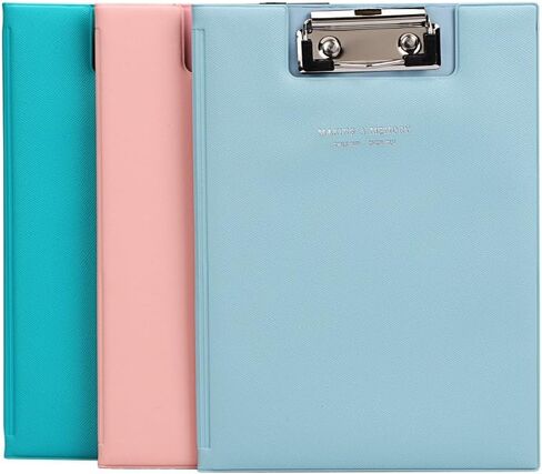 A5 حافظة المجلد المجلد تغطية ملف مجلد PU Faux Leather Business Portfolio Padfolio Folder مع حافظة قابلة لإعادة التعبئة المبطنة بالماء الخزانة الداخلية حامل المؤتمر الجيب in Saudi Arabia
