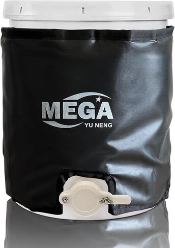 Drum Heater,Industrial Grade/Weather Resistant Drum Heating Blanket,30 Gallon Drum Heater Fixed Thermostat 150℉,Insulated Band Heater Pail Heater Barrel Heater in Saudi Arabia