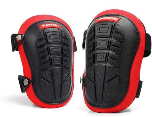 WORKPRO Knee Pads for Work, Construction Knee Pads, Safety Kneepads with Ergonomic Gel Cushion and Foam Padding for Gardening, Carpentry, Welding, Roofing, Cleaning in Kuwait