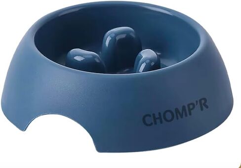 CHOMP'R Mini Interactive Slow Feeder Dog Bowls, Anti-Bloating Pet Slow Feeder Bowls, Ideal for Small Breed Dogs, Cats, and Puppies in Kuwait