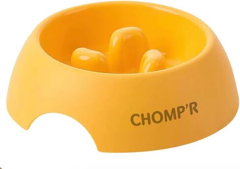 CHOMP'R Mini Interactive Slow Feeder Dog Bowls, Anti-Bloating Pet Slow Feeder Bowls, Ideal for Small Breed Dogs, Cats, and Puppies in Kuwait