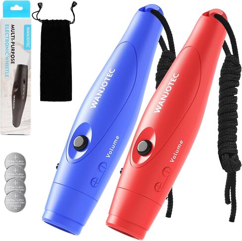 Electronic Whistle for Teacher Coache - Pink Loudest 3 Tone High Volume Handheld Electric Whistles for Referee, Outdoor Sports Safety Whistles with Lanyard, Birthday Gifts for Women in Saudi Arabia