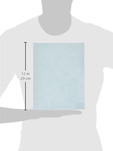 S.E.I 12-Sheet Velvet Paper, 8.5 by 11-Inch, Porcelain in Kuwait