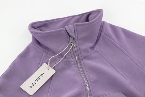 ACESTAR Girls Half Zipper Sweatshirts Long Sleeve Zip Up Pullover Tops for Teen Girls kids Mock Neck Sweater 4-14 Years in Kuwait