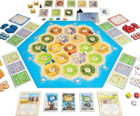 CATAN Cities & Knights 5-6 Player Board Game Extension (6th Edition) Add More Players, Strategy Game for Kids & Adults, Ages 12+, 3-6 Players, 90-120 Minute Playtime, Made by Catan Studio in Saudi Arabia