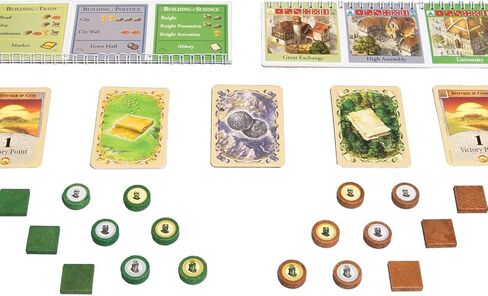 CATAN Cities & Knights 5-6 Player Board Game Extension (6th Edition) Add More Players, Strategy Game for Kids & Adults, Ages 12+, 3-6 Players, 90-120 Minute Playtime, Made by Catan Studio in Saudi Arabia