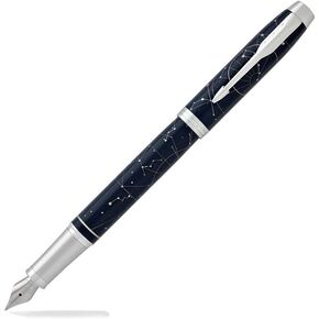 Parker Im Fountain Pen ، طبعة خاصة في منتصف الليل نجمي مع بنك الاستثمار القومي المتوسطة