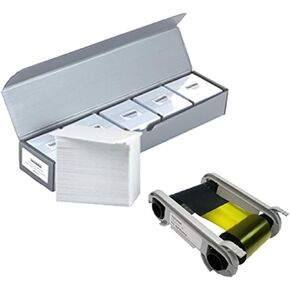 evolis r6f003aaa ymckok color Ribbon + 500 PVC Cards