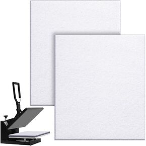 HAHAFELT 2 PCS Aramid Sublimation شعر 12 "× 14" مقاومة للحرارة ورقة لوحة لوحات 400 درجة فهرنه