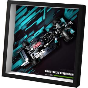 Wetceaom عرض الحائط لأبطال Lego Speed ​​Mercedes-AMG F1 W12 E 76909 سيارة الأداء ، أفكار الهدايا لمحبي جدار LEGO للسيارة (نموذج غير متضمن) (أخضر)