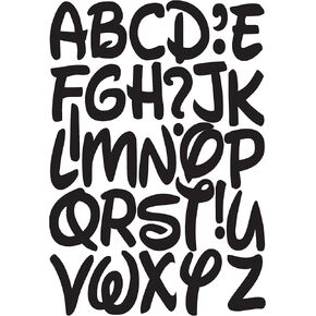 IRON 'EM Black Iron On Letters for Fabric, Clothing, Custom Tshirt, DIY Craft for Kids, Adults, and Toddlers 2" Felt Letters for Fabric, Heat Transfer Letters. Disney Mickey Mouse Style Font. 2 Sheets