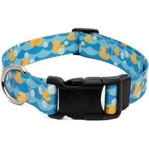 Country Brook Petz - Deluxe Farm Life Y'all Dog Collar - مصنوعة في مجموعة Critter Corner التي تضم تصاميم ذات طابع المخلوق (1 بوصة ، كبيرة)