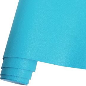 لون فو ، جلد فو ، 12 "x53" (30cmx135cm) ، ألواح جلدية فو مناسبة جدًا لصنع الحرف اليدوية والأقراط الجلدية والأقواس والخياطة (الوردي)