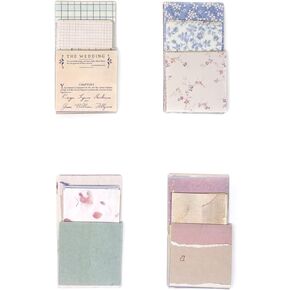 yueton 240 PCS Vintage Scrapbook Paper, Vintage DIY Material Paper,Aesthetic Decorative Old Retro Journal Paper for Art Craft Diary Journal