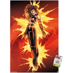 Marvel Comics - The X -Men: Dark Phoenix - Team Wall Poster مع دبابيس الدفع