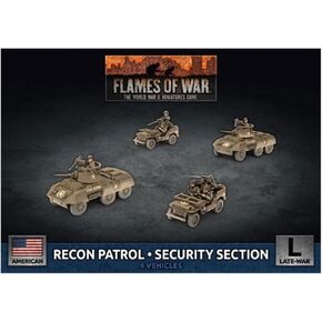 لهيب الحرب: حرب أواخر: الولايات المتحدة: قسم M8 Recon Platoon / Security (UBX79)