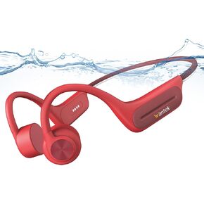 Wantek Bone Conduction Headphones,Open Ear Bluetooth Sport Headphones,Swimming Headphones Built-in 32GB MP3,Waterproof Headphones 8Hr Playtime for Swimming,Running,Cycling,Gym in Kuwait