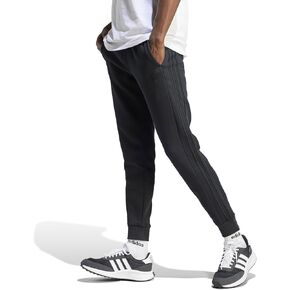 adidas Essentials Fleece Tapered Cuffed 3-Stripes Pants Semi Lucid Blue 2XL