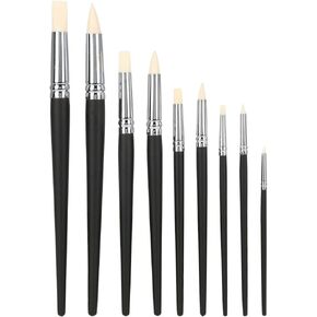 9PCS Clay Color Shapers Clay Sculpting Tools Set Rubber Head Sculpture Tools Shapers Accessory for Sculpture Pottery
