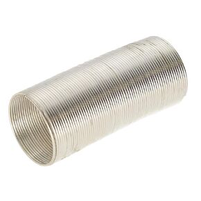 The Beadsmith Plated Memory Wire - 0.75 inches in Diameter - 48 Coils Each - Silver Color - Stainless Steel - Create Multi-Strand Round Rings and DIY Jewelry