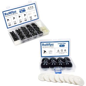 18-40mm Large Safety Eyes for Crocheting