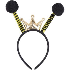 Binaryabc Halloween Bee Beakand ، Halloween Antenna Ball Beadband ، Halloween Assumes (Black)