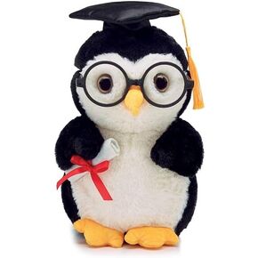 Burton+Burton Graduation Penguin مع أكواب العين المستديرة