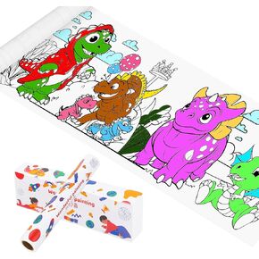CELION Coloring Paper Roll for Kids, Toddler Drawing Paper Roll, 11.6 Inches x 10 Feet 2 Rolls (Seaworld)
