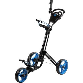 3 Wheel Push Pull Golf CART - Foot Brake - ONE Second to Open & Close! in Kuwait