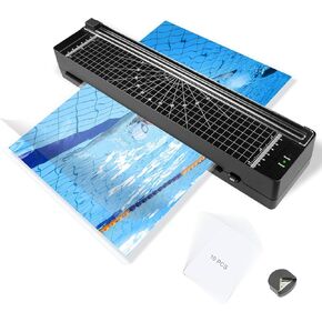 تتضمن آلة LaMinator 9 بوصة 10 مساءً ， أوراق التصفيح مع مستدير الزاوية ， الاحماء السريع ， مثالي للمعلمين آلة التصفيح المحمولة للمعلمين المحمولة