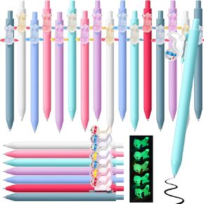 28 PCS Axolotl Point Pens Luminous Mini Resin Miniature Glow في التماثيل الصغيرة الداكنة Axolotl Home Higts Pens Pens For Birthday Party Favors