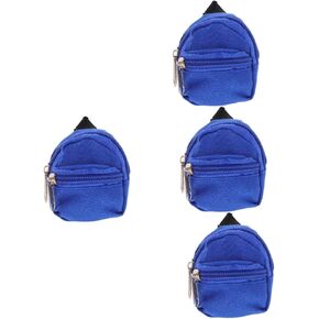Excheart 2pcs Doll Doll Backpack Mini School Supplies for Dolls Mini House Supply Supply Propack Backpack Mini Propack Decor