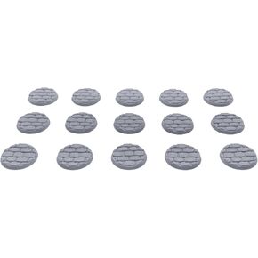 القواعد المصغرة - الملمس ذو المناظر الخلابة - البناء - 32 مم (15pcs) ، RPG المطبوعة ثلاثية الأبعاد والملحقات المصغرة Wargame