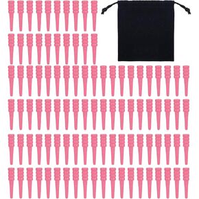 100pcs progs wooden cribbage لوحة ، 1/8inch الأوتاد cribbage مع السواطب التخزين pouch شخصية cribbage لوحة مدبب دبابيس cribbage الملحقات للعبة cribbage التقليدية (الأزرق)