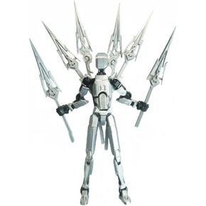T13 Action Figure (Assembly Completed) Titan 13 Dummy 13 Figure Robot 13 Figure 3D Printed Articulated Multi-Jointed Movable Robot Model (Tentacle)