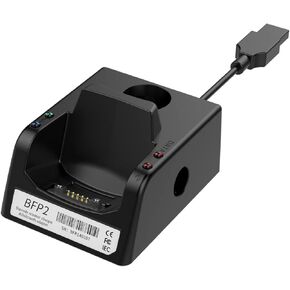 Bluetooth Charging Cradle Charging Base Charging Dock for 1D/2D Imager Mini Pocket Barcode Scanner Warehouse Pickup Barcode Reader