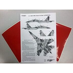 أقنعة رقمية لسوكهوي SU-27UBM Air Air Air Air Air Air 1/72 Foxbot FM 72-004