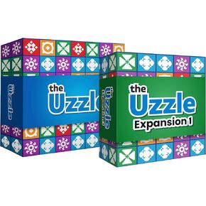 uzzle 3.0 & التوسع حزمة - تشمل تحديات المستوى 5 الجديد - المرح لليالي لعبة العائلة - تطوير المهارات وهدية مجموعة ألعاب اللوح المرح للبالغين والأطفال - الأعمار 4+