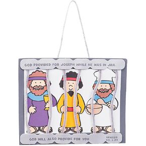 Fun Express Joseph in Jail Sign Craft Kit -12 - VBS Vacation Bible School Supplies/Decor - Crafts for Kids and Fun Home Activities